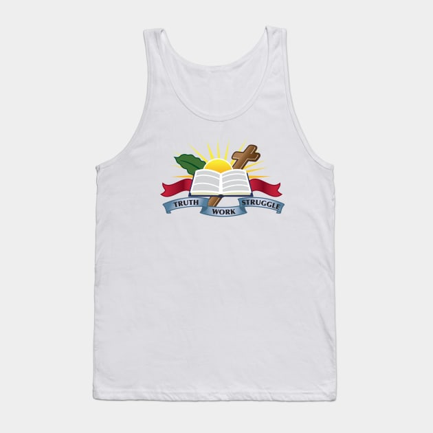 Through Truth, Through Work, Through Struggle we will overcome Tank Top by GetMeCoding.com Gear